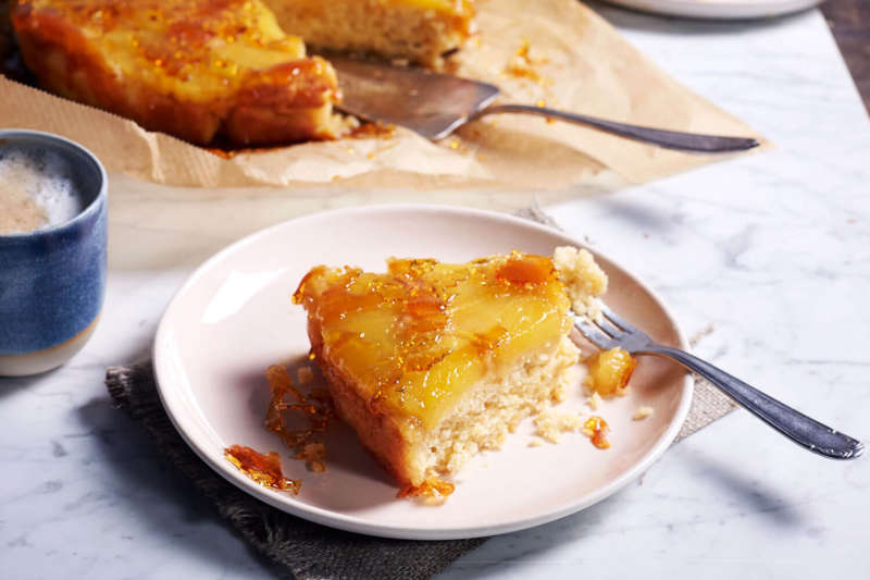 Cake Renverse Aux Ananas Aux Flocons D Avoine Et A La Noix De Coco