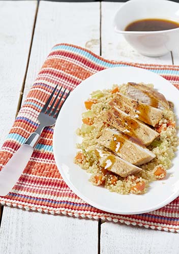 Recept Voor Varkensmignonnette En Quinoa Met Worteltjes Colruyt Lekker Koken