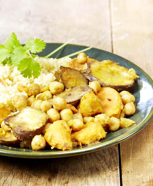 Recette Pour Couscous Epice Aux Patates Douces Et Topinambours Colruyt En Cuisine