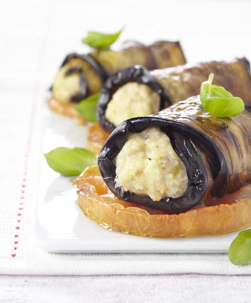 Recette Pour Roulades D Aubergines Sur Lit De Tomate Colruyt En Cuisine