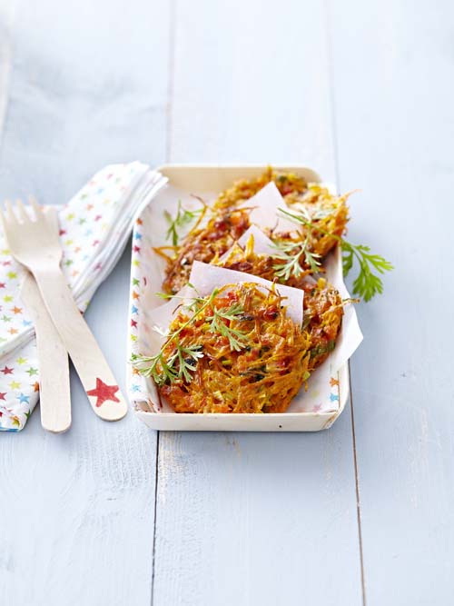 Recette Pour Galettes De Carottes Au Poivron Colruyt En Cuisine