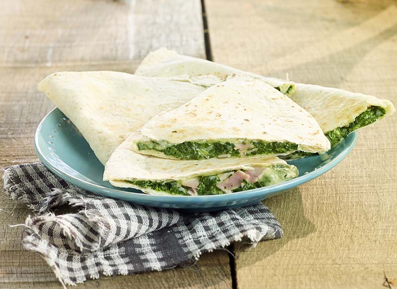 Recette pour Quesadilla au fromage et au jambon Colruyt En Cuisine