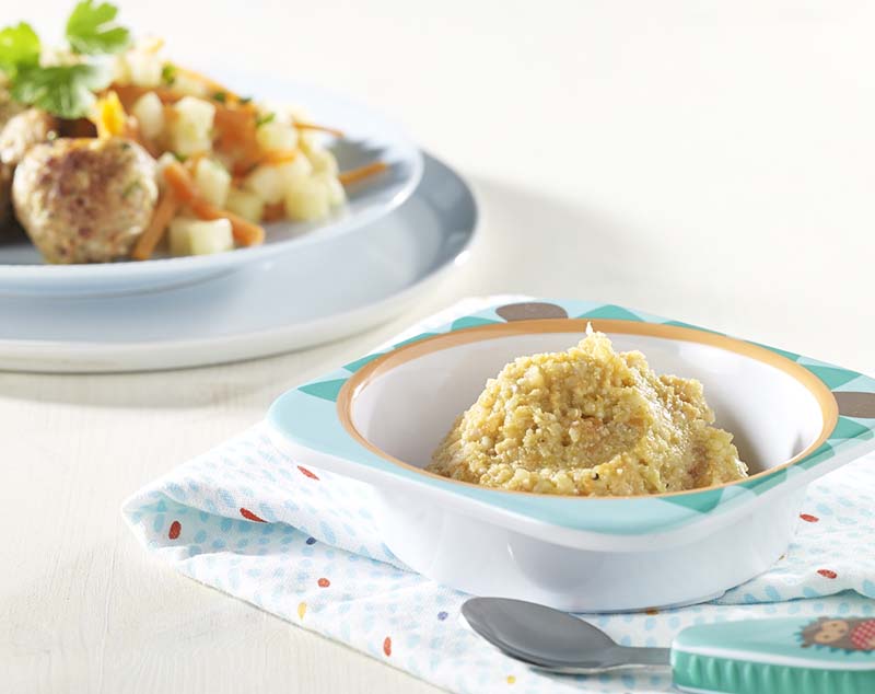 Recette Pour Boulettes De Poulet Celeri Rave Carottes Et Quinoa Bebe Mange Avec Vous Colruyt En Cuisine