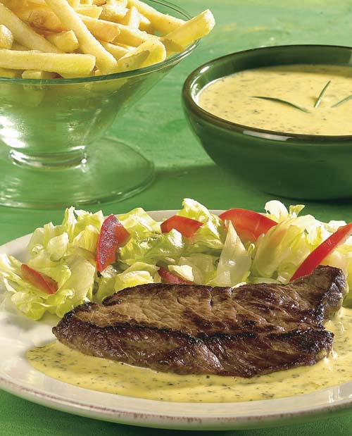 Recette pour Steak béarnaise Colruyt En Cuisine